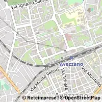 Mapa Avezzano