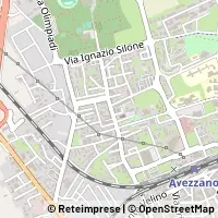 Mapa Avezzano