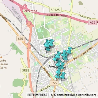 Mappa Via Marcello, 67051 Avezzano AQ, Italia (0.80786)