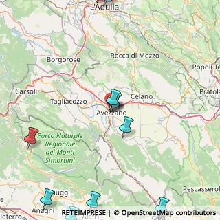 Mappa Via Marcello, 67051 Avezzano AQ, Italia (27.50615)