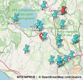 Mappa Via Anguillarese, 00123 Roma RM, Italia (9.991)