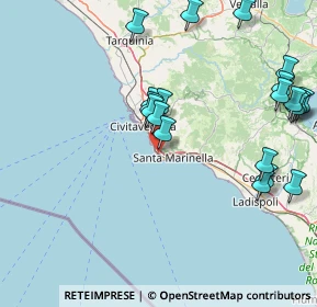 Mappa Via Abbadia, 00058 Santa Marinella RM, Italia (20.025)