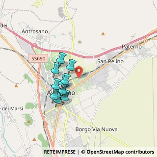 Mappa Via dei Giacinti, 67051 Avezzano AQ, Italia (1.50273)