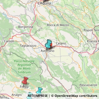 Mappa Via Filippo Brunelleschi, 67051 Avezzano AQ, Italia (31.595)