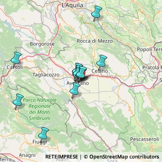 Mappa Via Filippo Brunelleschi, 67051 Avezzano AQ, Italia (11.37286)