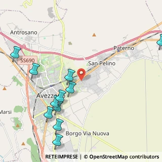 Mappa Via Filippo Brunelleschi, 67051 Avezzano AQ, Italia (2.78091)