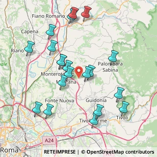 Mappa Via Della Selva, 00010 Sant'Angelo Romano RM, Italia (8.8195)