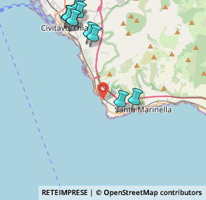 Mappa Via Canino, 00058 Santa Marinella RM, Italia (5.27)