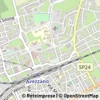 Hartă Avezzano