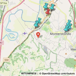 Mappa Via Monte Sant'Ilario, 00015 Monterotondo RM, Italia (2.88167)
