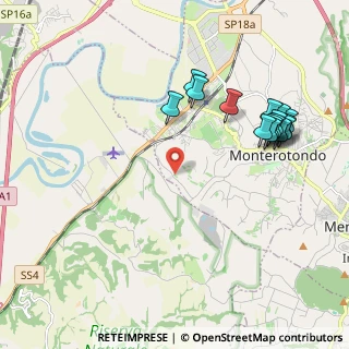 Mappa Via Monte Sant'Ilario, 00015 Monterotondo RM, Italia (2.366)