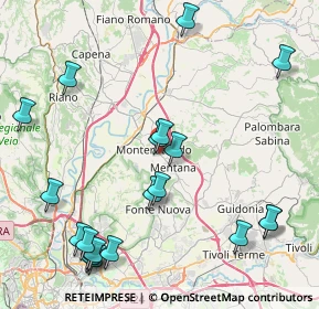 Mappa SP 22a, 00015 Monterotondo RM (10.9235)