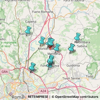Mappa SP 22a, 00015 Monterotondo RM (5.97333)