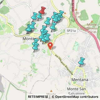 Mappa SP 22a, 00015 Monterotondo RM (1.0435)