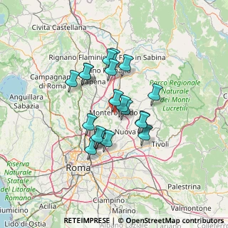 Mappa Via Fausto Cecconi, 00015 Monterotondo RM, Italia (11.202)