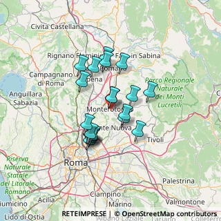Mappa Via Fausto Cecconi, 00015 Monterotondo RM, Italia (11.0605)