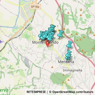 Mappa Via Fausto Cecconi, 00015 Monterotondo RM, Italia (1.12278)