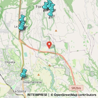 Mappa Via di Santa Cornelia, 00060 Formello RM, Italia (3.37333)