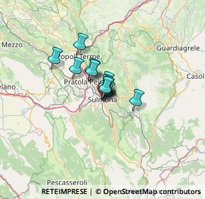 Mappa Via Circonvallazione Orientale, 67039 Sulmona AQ, Italia (5.95214)