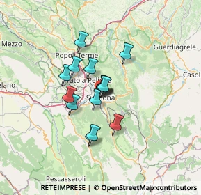 Mappa Via Circonvallazione Orientale, 67039 Sulmona AQ, Italia (9.088)