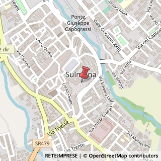 Mappa Piazza Giuseppe Garibaldi, 37, 67039 Sulmona, L'Aquila (Abruzzo)