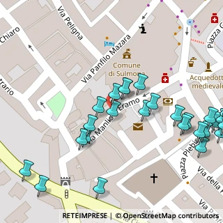 Mappa Piazza Brigata Maiella, 67039 Sulmona AQ, Italia (0.06786)