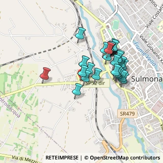Mappa Via Arabona, 67039 Sulmona AQ, Italia (0.40821)