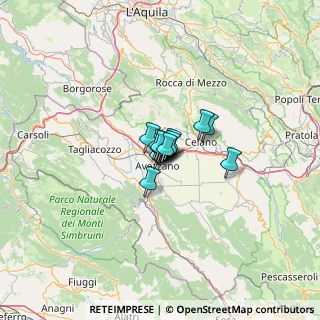 Mappa Via Celestino V, 67051 Avezzano AQ, Italia (4.38714)