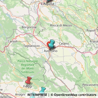 Mappa Via P. Ciocci, 67051 Avezzano AQ, Italia (28.66636)