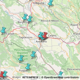 Mappa Via P. Ciocci, 67051 Avezzano AQ, Italia (24.57667)
