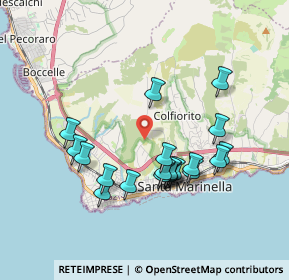 Mappa Poggio Bellavista, 00058 Santa Marinella RM, Italia (1.8075)