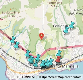 Mappa Poggio Bellavista, 00058 Santa Marinella RM, Italia (1.408)