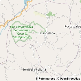 Mappa Gessopalena