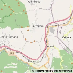 Mappa Riofreddo