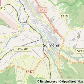 Mappa Sulmona