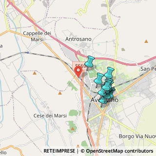 Mappa Centro commerciale i marsi, 67051 Avezzano AQ, Italia (1.75727)