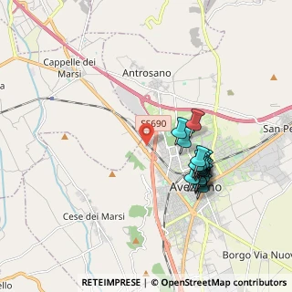 Mappa Centro commerciale i marsi, 67051 Avezzano AQ, Italia (1.83588)