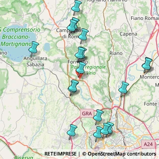 Mappa Strada della Celsetta, 00063 Campagnano di Roma RM, Italia (9.814)