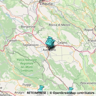 Mappa Via Olimpiadi, 67051 Avezzano AQ, Italia (13.22833)