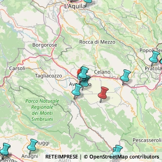 Mappa AGOSTINI MASSIMILIANO, 67051 Avezzano AQ, Italia (27.5595)