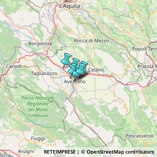 Mappa Ten Shopping Park, 67051 Avezzano AQ, Italia (21.77545)