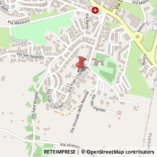Mappa Via Frati Crociferi, 2, 00015 Monterotondo, Roma (Lazio)