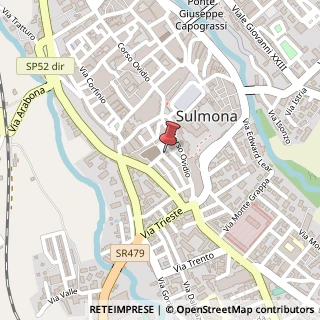 Mappa Piazza Plebiscito, 7, 67039 Sulmona, L'Aquila (Abruzzo)