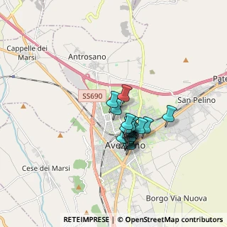 Mappa Via Arditi, 67051 Avezzano AQ, Italia (1.23)