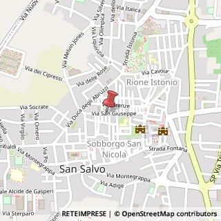Mappa Via Torquato Tasso, 37, 66050 San Salvo, Chieti (Abruzzo)