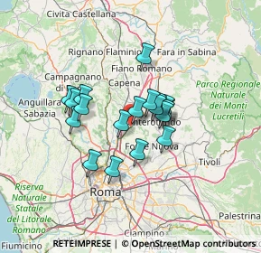 Mappa Via Angelo Banti, 00138 Tenuta Santa Colomba RM, Italia (10.08579)