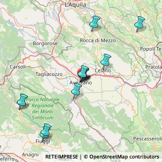 Mappa Via Monte Viglio, 67051 Avezzano AQ, Italia (16.89917)