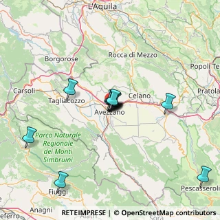Mappa Via Monte Viglio, 67051 Avezzano AQ, Italia (11.68417)