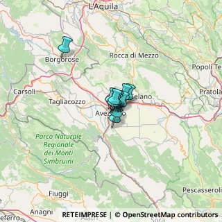 Mappa Via Monte Viglio, 67051 Avezzano AQ, Italia (4.32091)