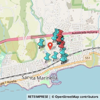 Mappa Via Sardegna, 00058 Santa Marinella RM, Italia (0.26552)